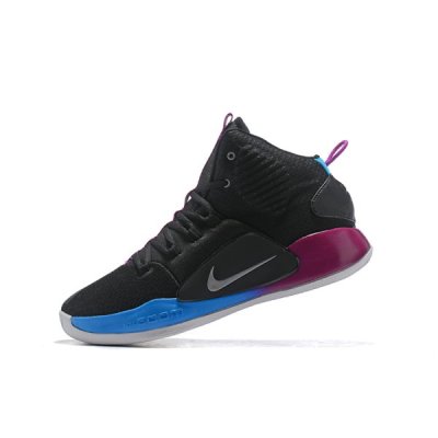 Nike Erkek Hyperdunk X Siyah / Mor / Mavi Basketbol Ayakkabısı Türkiye - APQSC5FZ